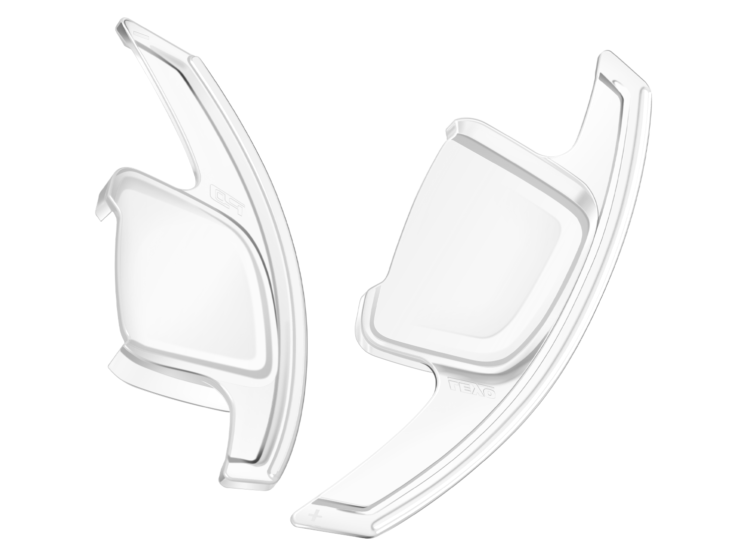 Leyo Motorsport Audi S Tronic Clear Paddle Shift Extension (V5)