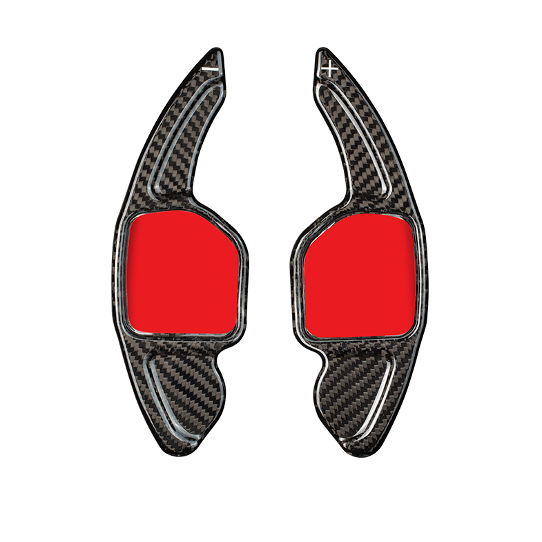 T-Carbon Audi V2 Paddle Shift Extensions (2013-2016) for A3, A4, A5, A6, A7, A8, S5, S6, S7, S8, SQ8, RS3, RS6, R8, Q3, Q5, Q7, TT, TTS