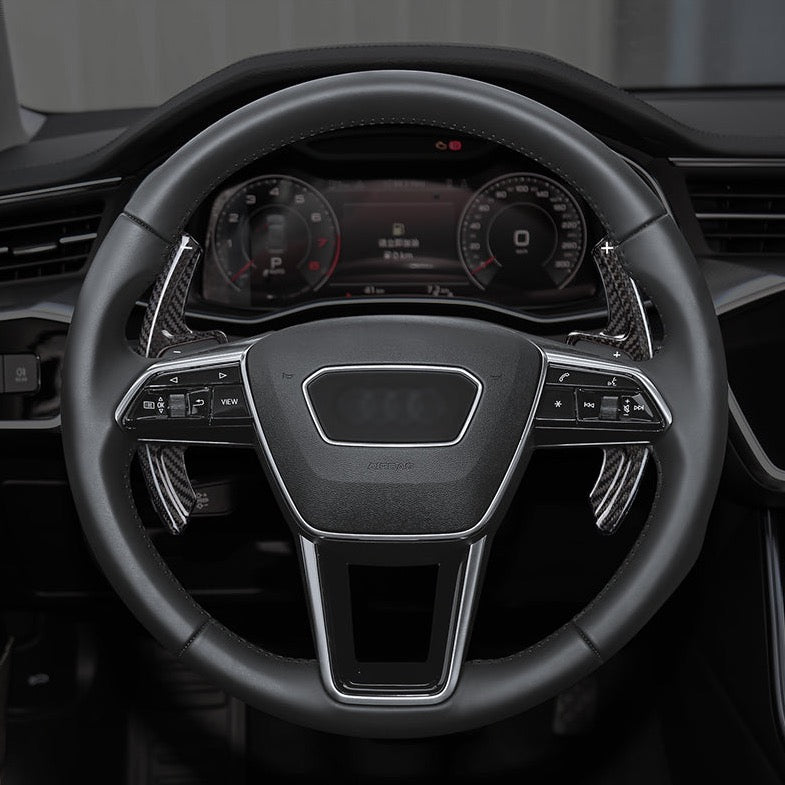T-Carbon Audi V6 Paddle Shift Extensions (2019+)