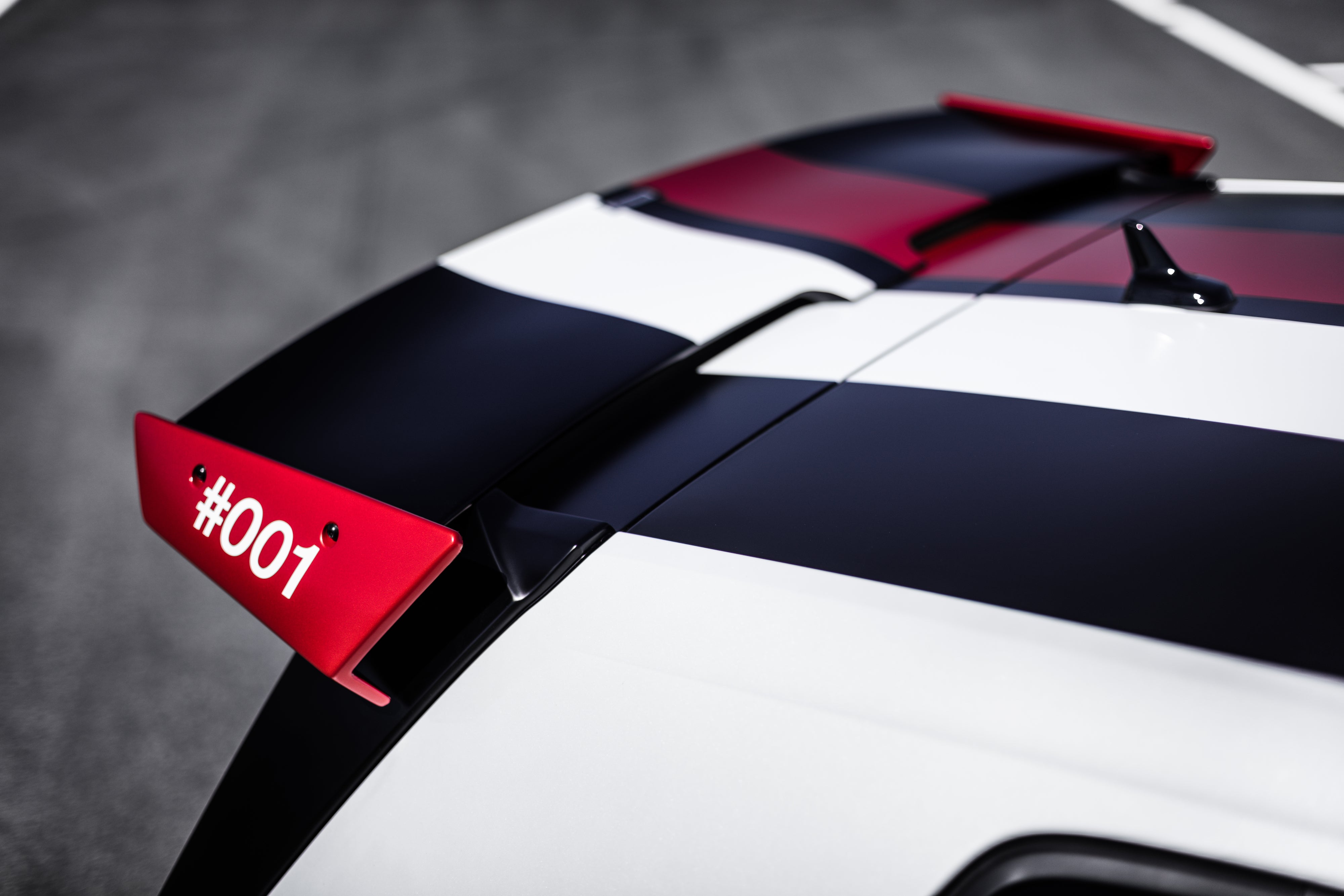 Oettinger TCR Rear Wing (5-piece) for Golf MK7