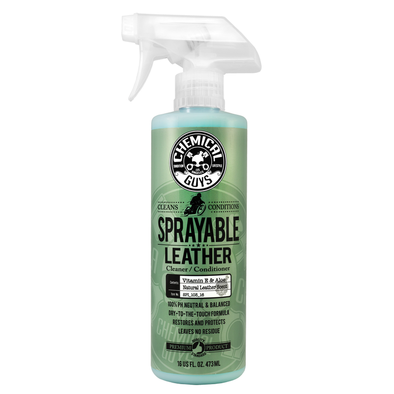 SPRAYABLE LEATHER CLEANER & CONDITIONER IN ONE