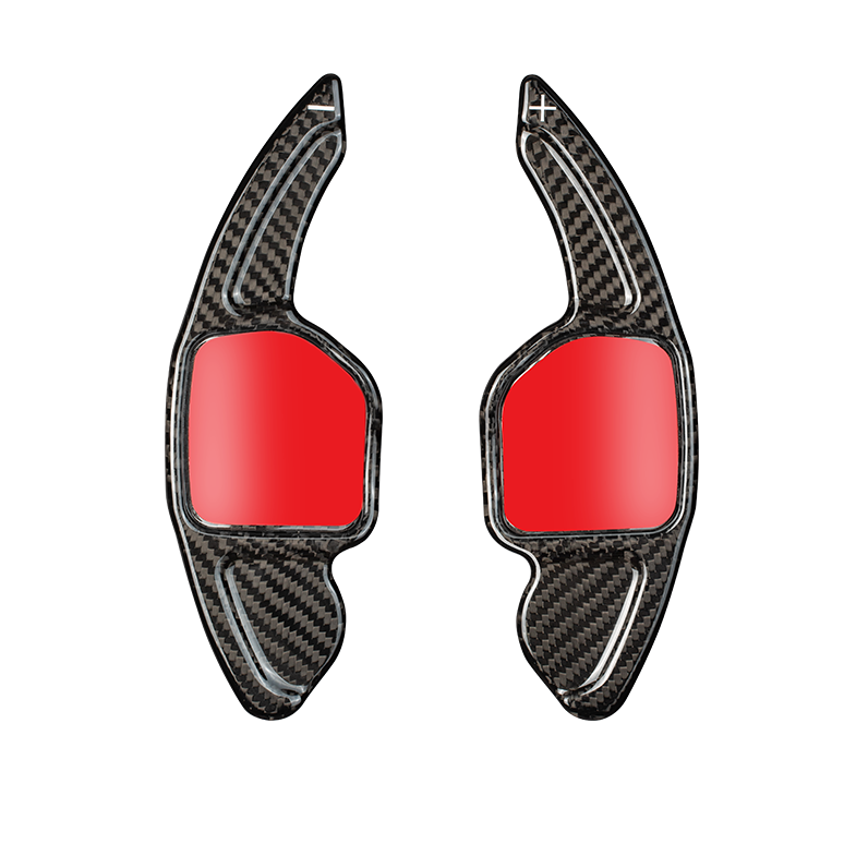 T-Carbon Audi V1 Paddle Shift Extensions (2008-2012) for A4, A5, A6, A8, S5, S6, S8, RS6, Q5, Q7