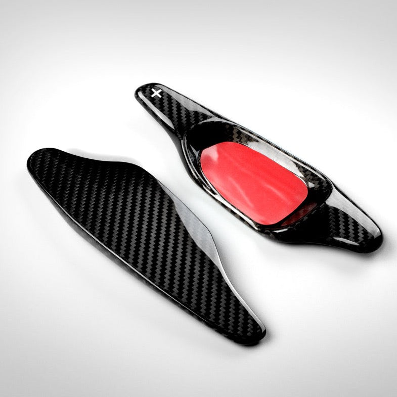 T-Carbon Audi V3 Paddle Shift Extensions (2014-2017) for RS3, RS4, RS5, RS6, RS7