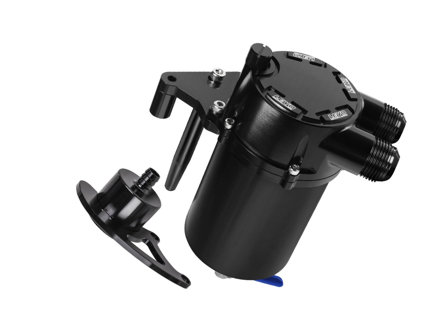 Leyo Motorsport MK7 R / Audi 8V S3 Oil Catch Can Kit V2 Plus