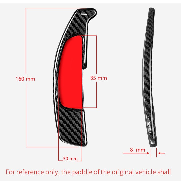 T-Carbon Mercedes V1 Paddle Shift Extensions (AMG)