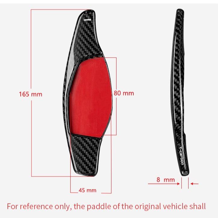 T-Carbon Audi V5 Paddle Shift Extensions (RS)
