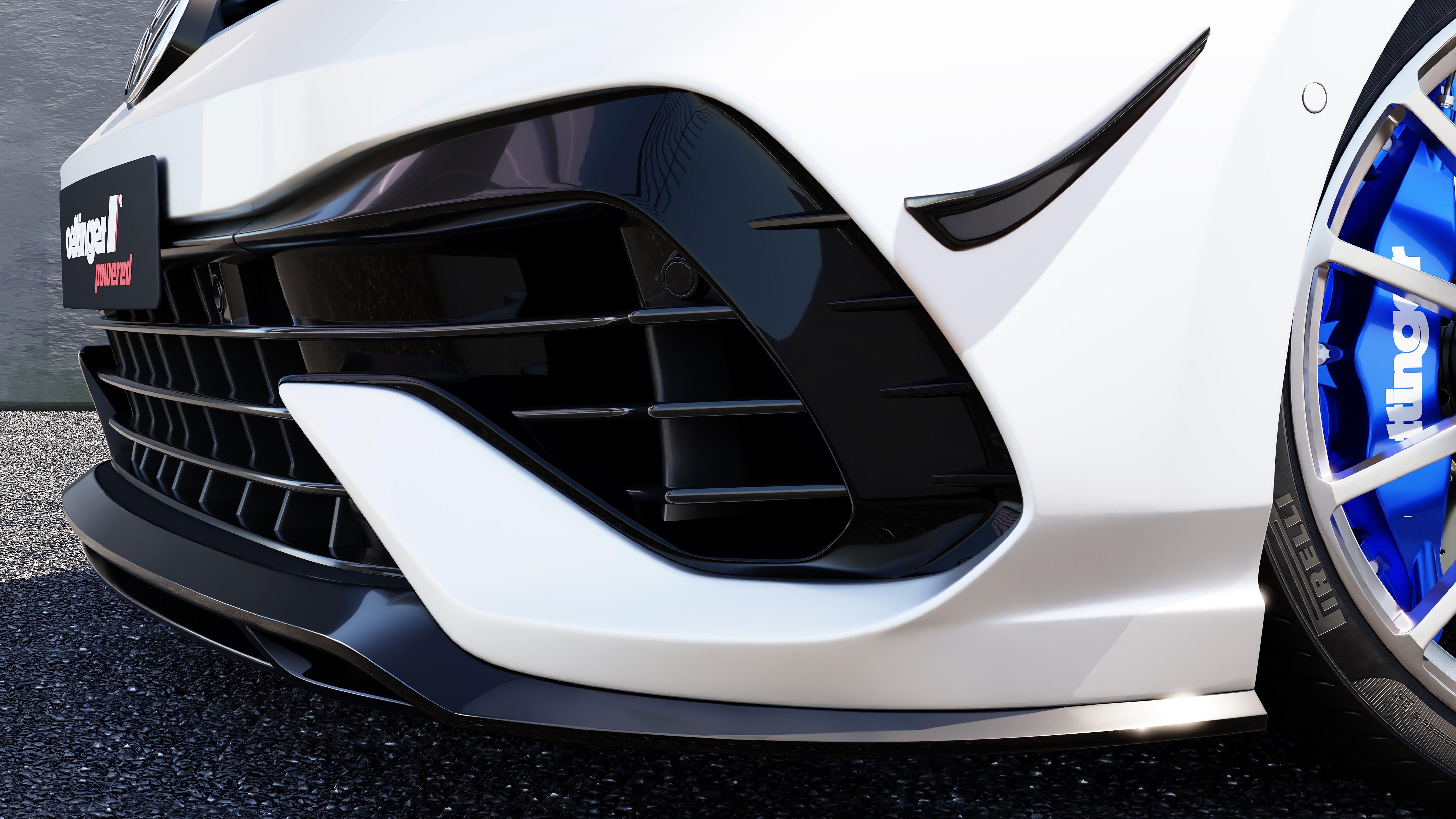 Oettinger Front Spoiler for Golf MK8 R