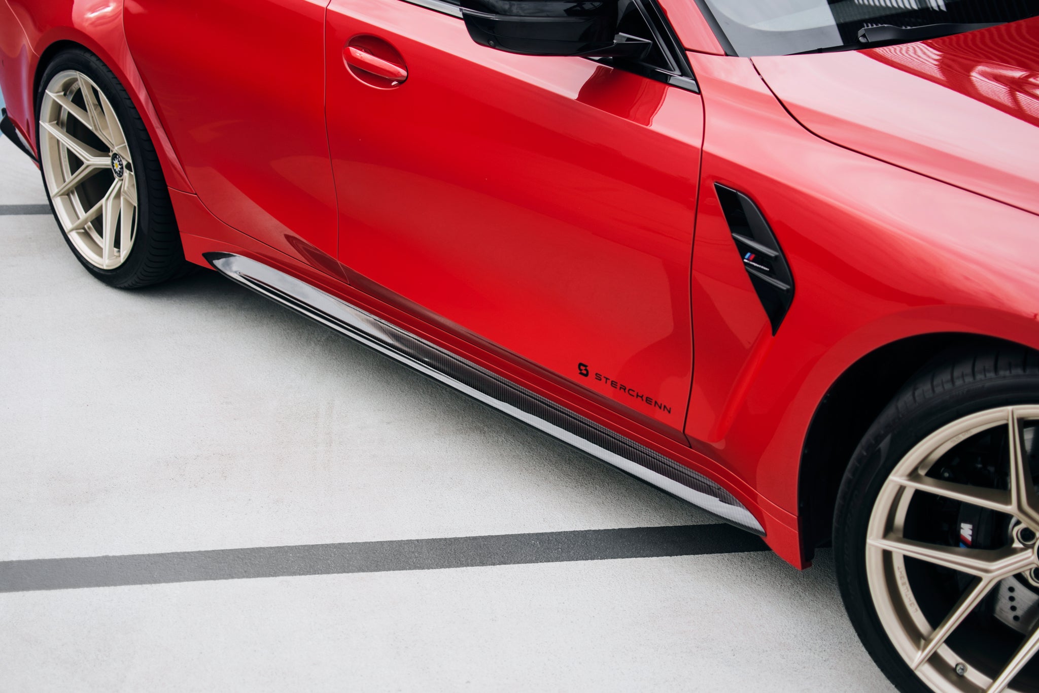 Sterckenn Carbon Fiber Side Skirts for BMW G80 / G81 M3