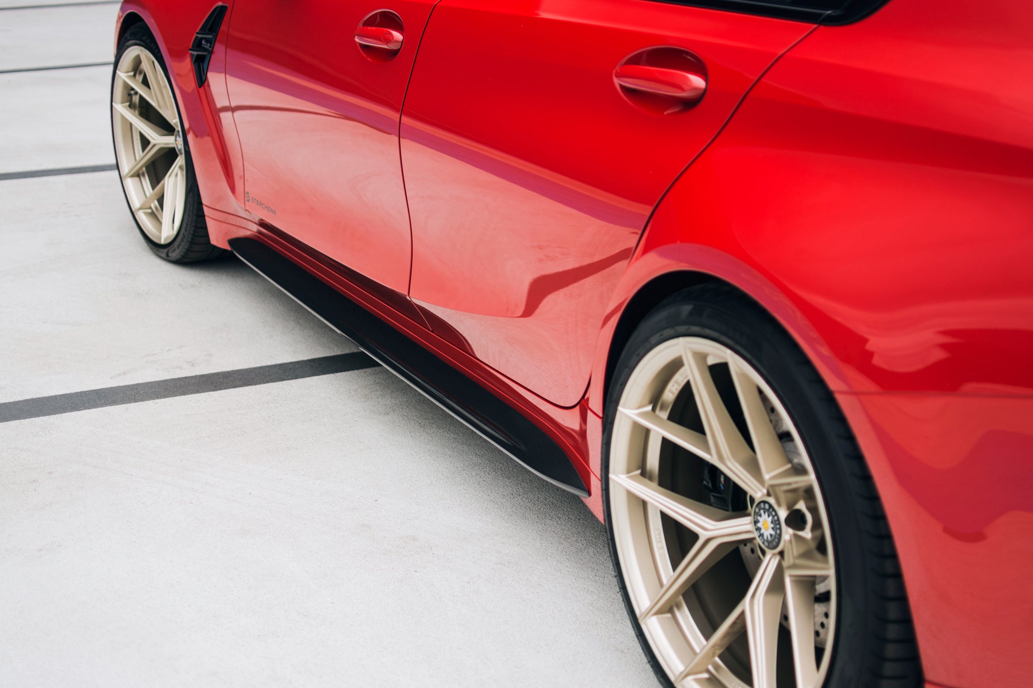 Sterckenn Carbon Fiber Side Skirts for BMW G80 / G81 M3