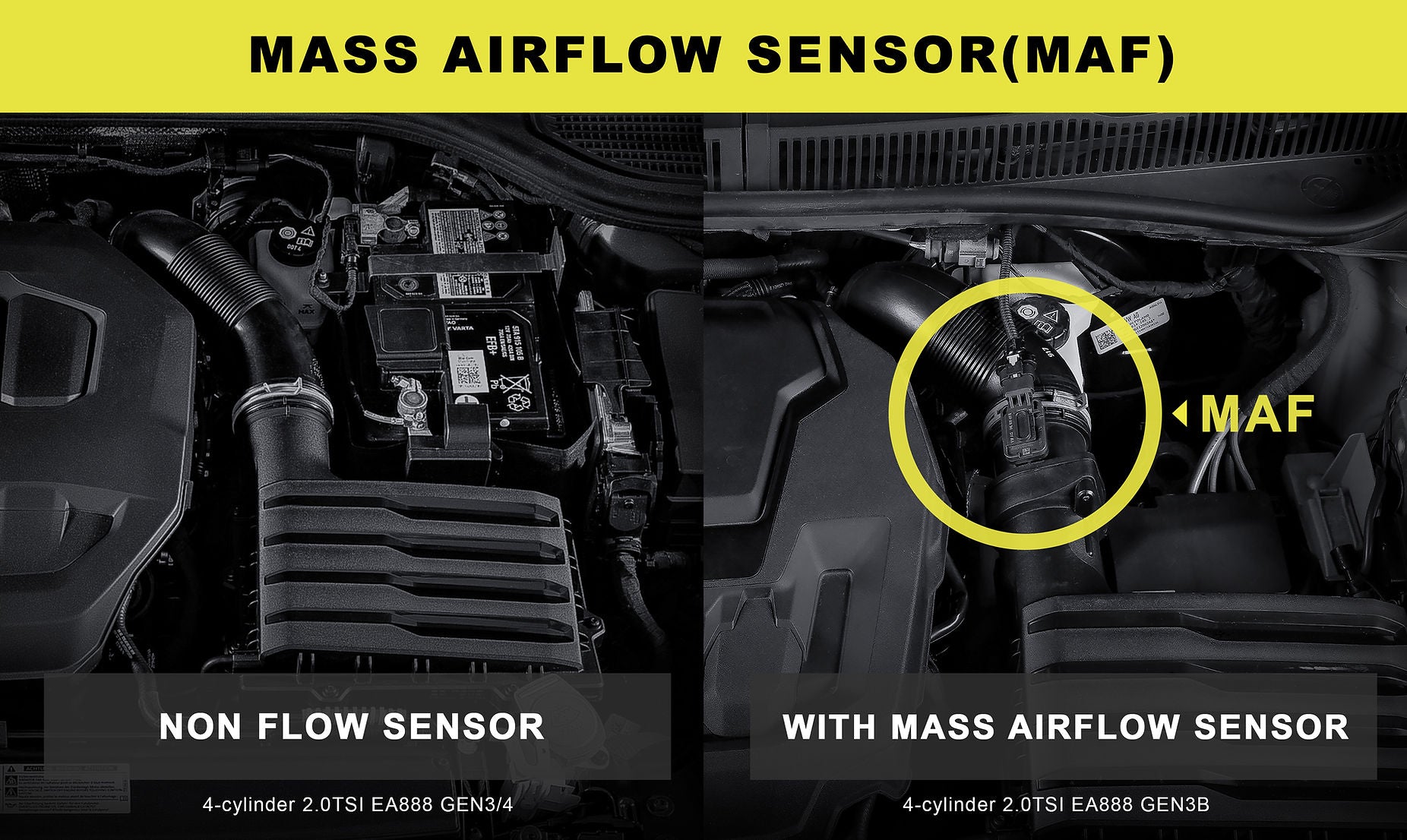Leyo Motorsport VW 1.8/2.0T MQB Intake System V2 (Non Flow Sensor)