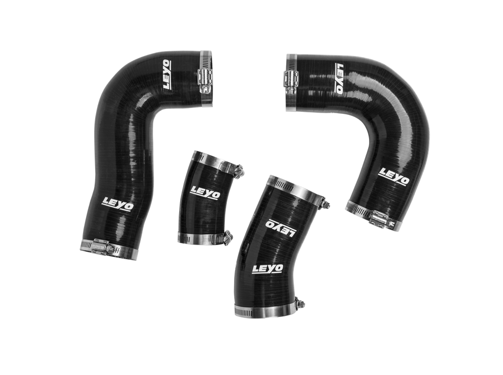 Leyo Motorsport Silicone Boost Hoses - Set of Four Piece