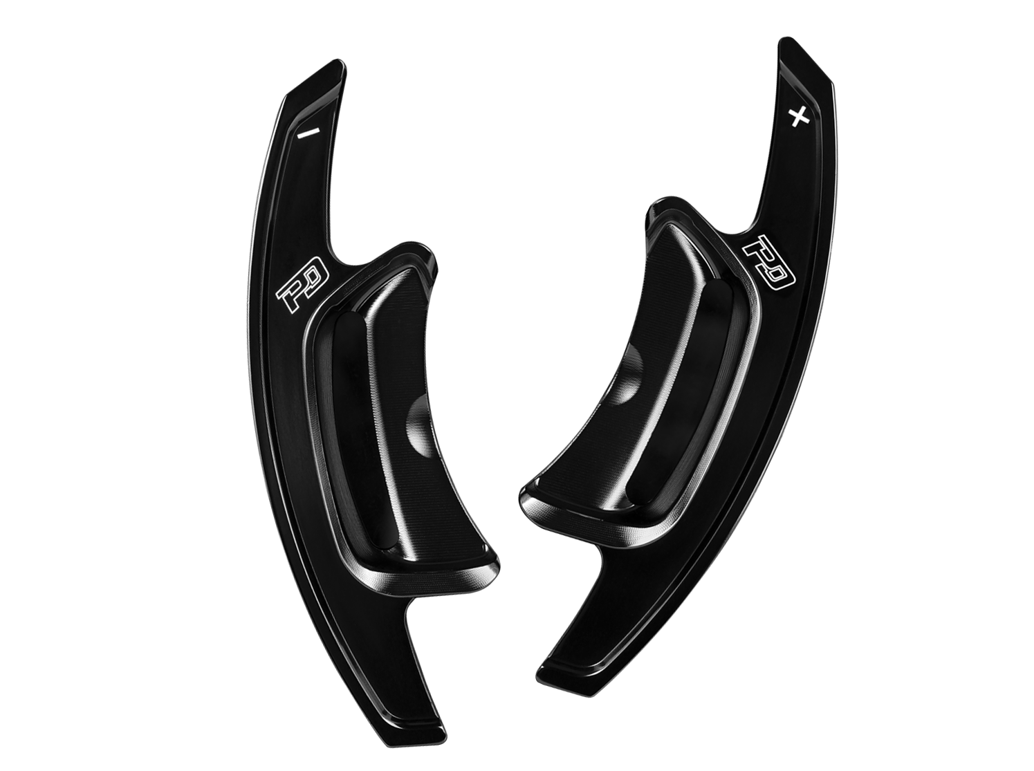 Leyo Motorsport Black Aluminium Paddle Shift Extensions for Mercedes Benz