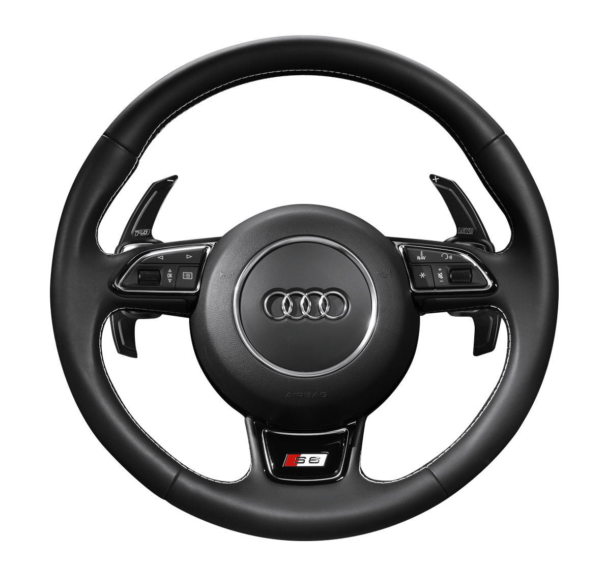 Leyo Motorsport Audi / Seat V1 Black Aluminium Paddle Shift Extensions