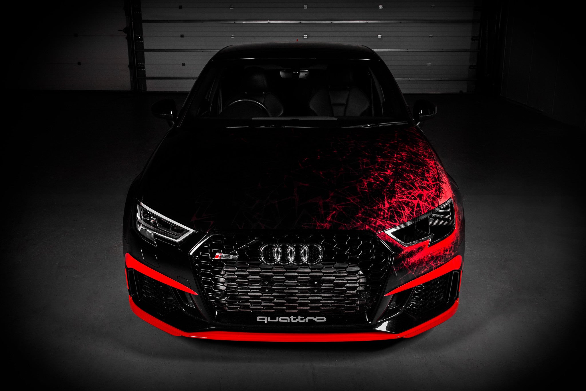 Eventuri Headlamp Duct for Audi RS3 8V