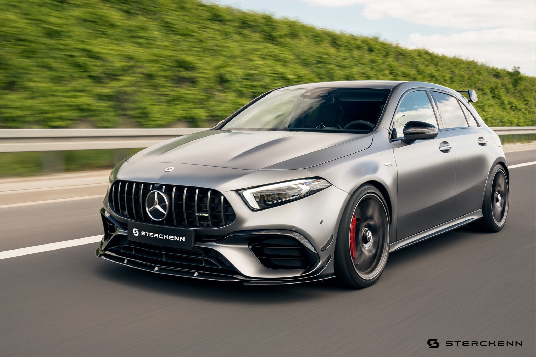 Sterckenn Carbon Splitter for Mercedes AMG A45 (W177)