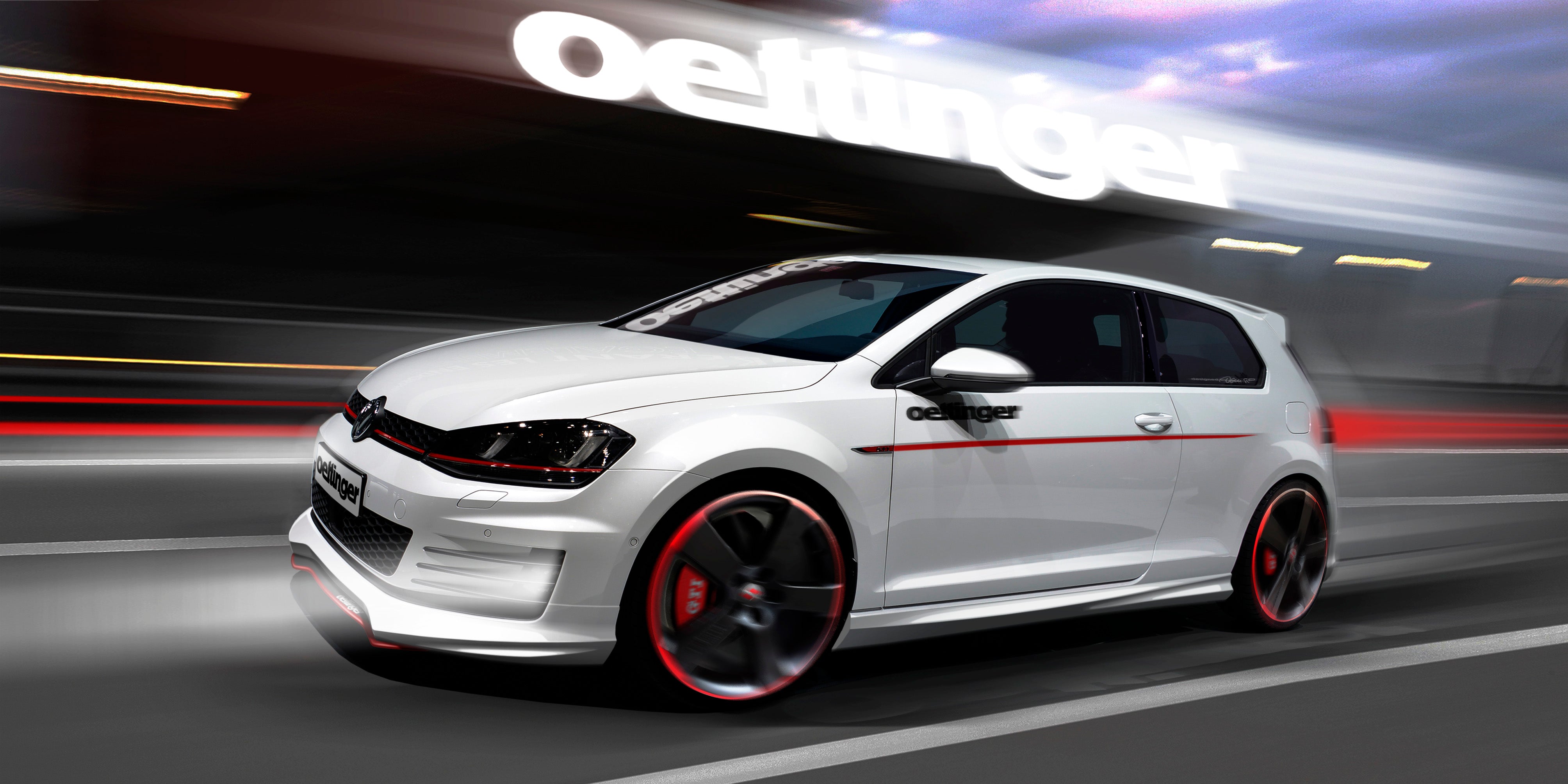 Oettinger Front Spoiler for Golf MK7 GTI / GTD / R