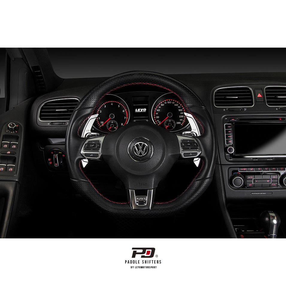 Leyo Motorsport Aluminium Paddle Shift Extensions for MK6/MK5/Scirocco
