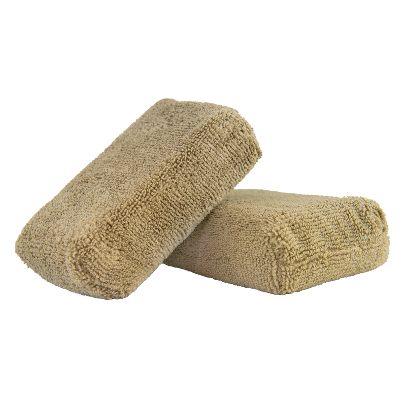 CHEMICAL GUYS PREMIUM GRADE WORKHORSE MICROFIBER APPLICATORS 2-PACK