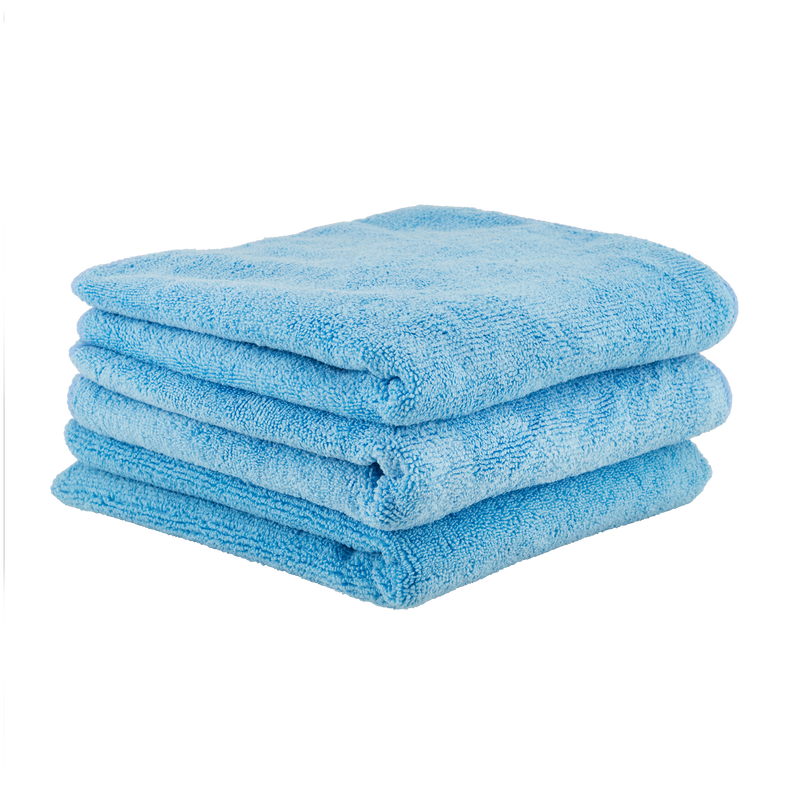 CHEMICAL GUYS WORKHORSE PROFESSIONAL GRADE MICROFIBER TOWEL 3 PACK