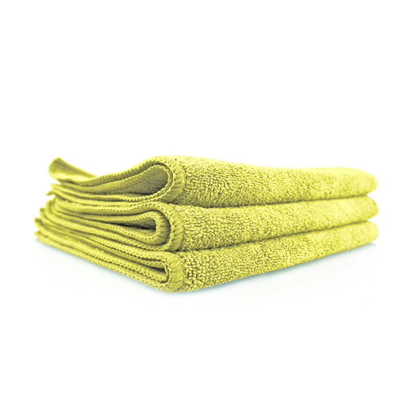 CHEMICAL GUYS WORKHORSE PROFESSIONAL GRADE MICROFIBER TOWEL 3 PACK