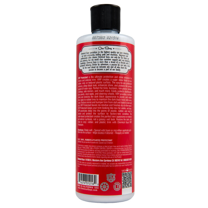 Chemical Guys VRP Vinyl, Rubber, Plastic Shine & Protectant