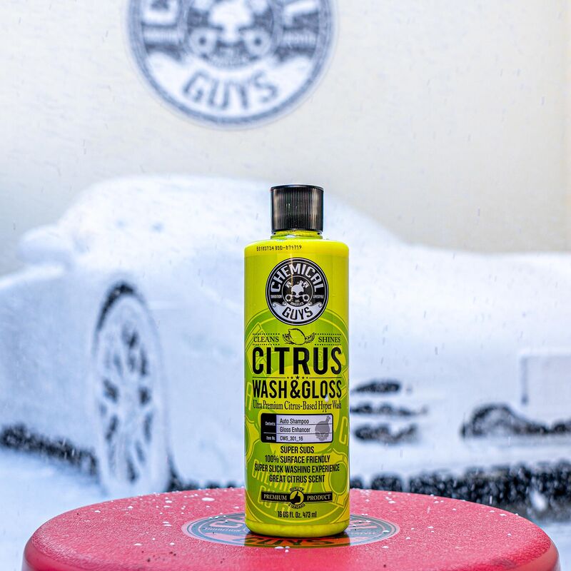 CHEMICAL GUYS CITRUS WASH & GLOSS CONCENTRATED ULTRA PREMIUM HYPER WASH & GLOSS