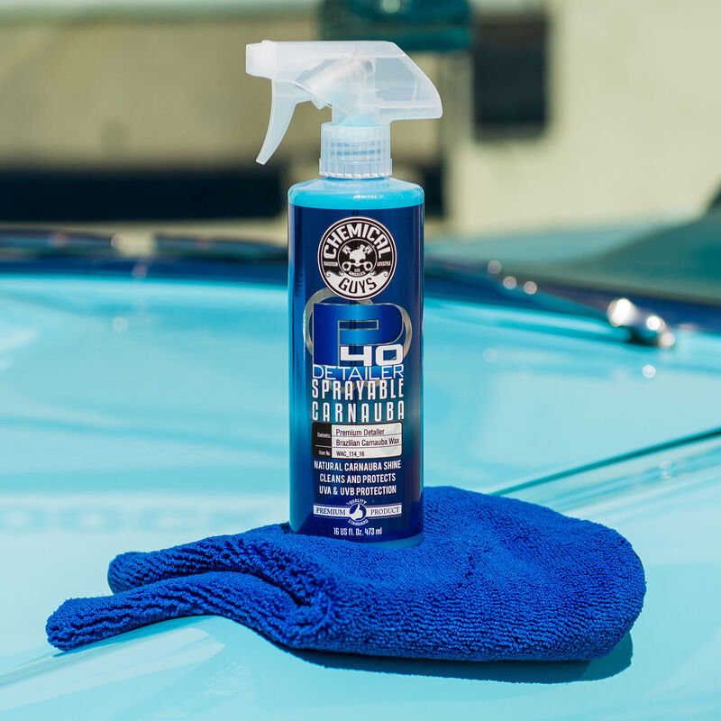 CHEMICAL GUYS P40 QUICK DETAIL SPRAY WITH BRILLIANT NATURAL CARNAUBA SHINE