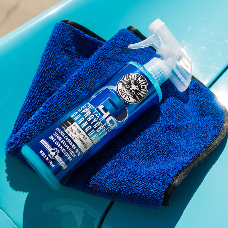 CHEMICAL GUYS P40 QUICK DETAIL SPRAY WITH BRILLIANT NATURAL CARNAUBA SHINE